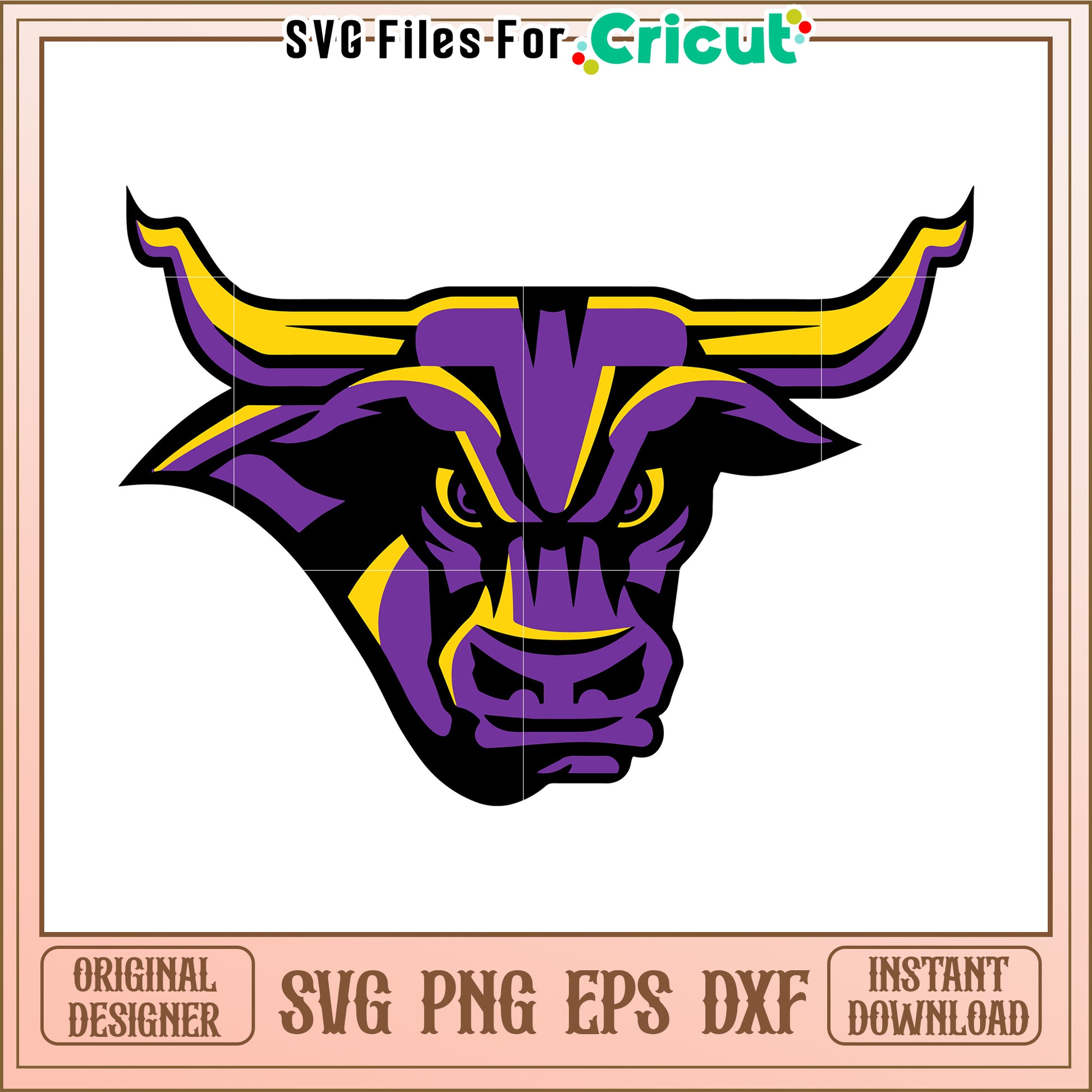 Bold Bull Graphic SVG for Cricut, Perfect for Crafting Projects and Design