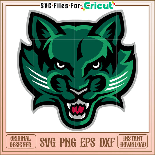 Bold Panther Mascot Design for SVG Files, Perfect for Cricut Projects
