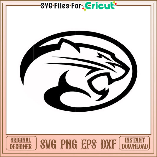 Bold Panther SVG Design for Cricut, Perfect for Instant Downloads and Crafts