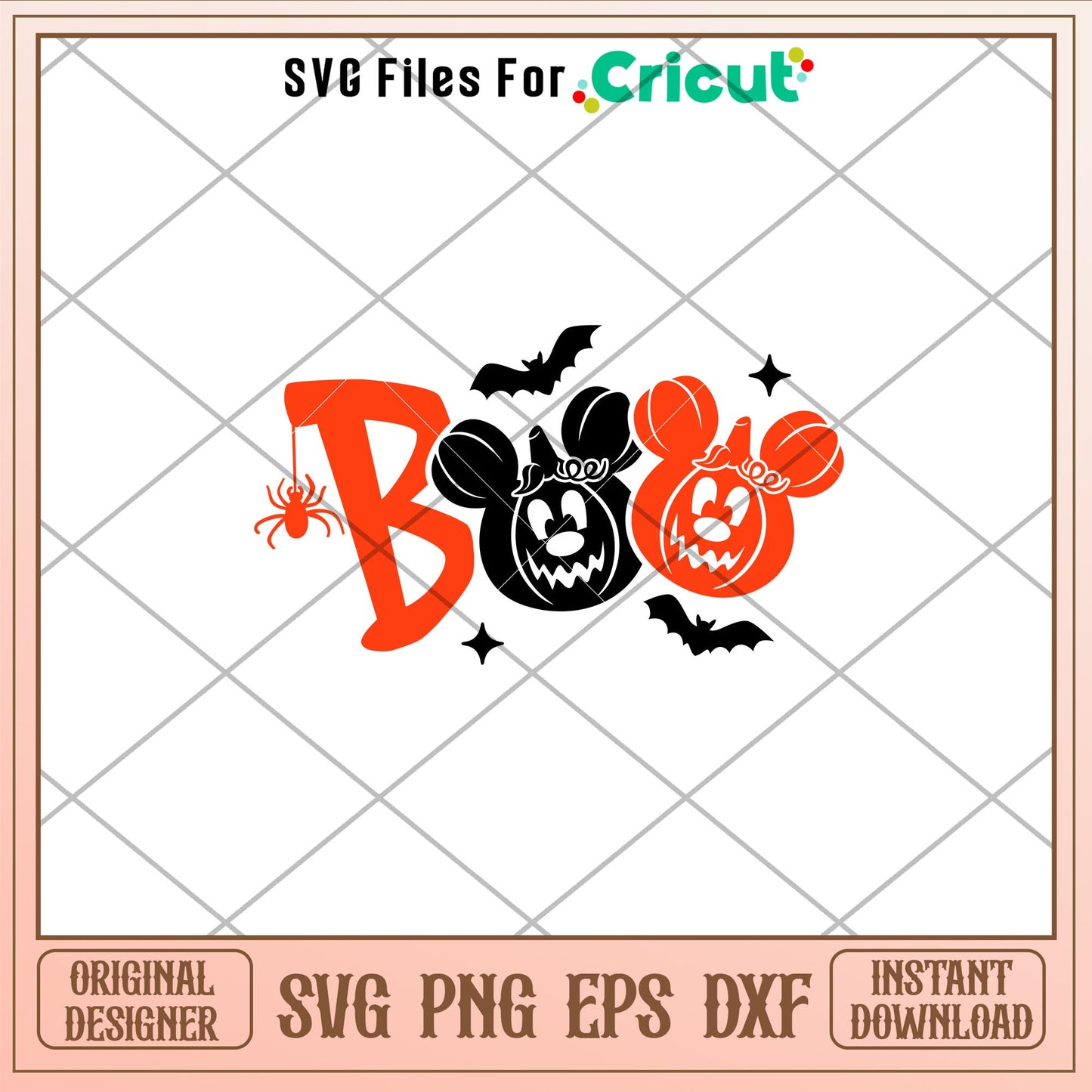 Boo Ears, Boo Mickey Mouse Svg