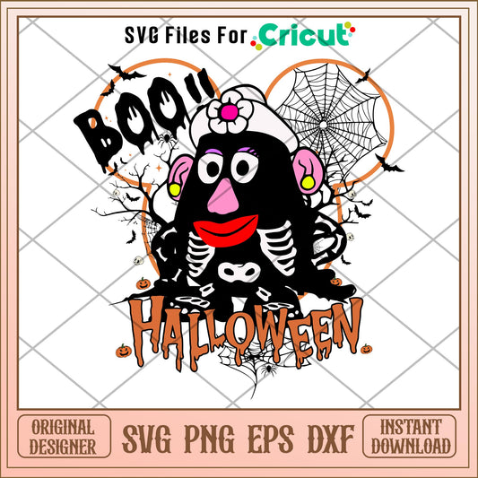 Boo Mr Potato  Skeleton Halloween svg, Toy story  characters svg, Digital Download