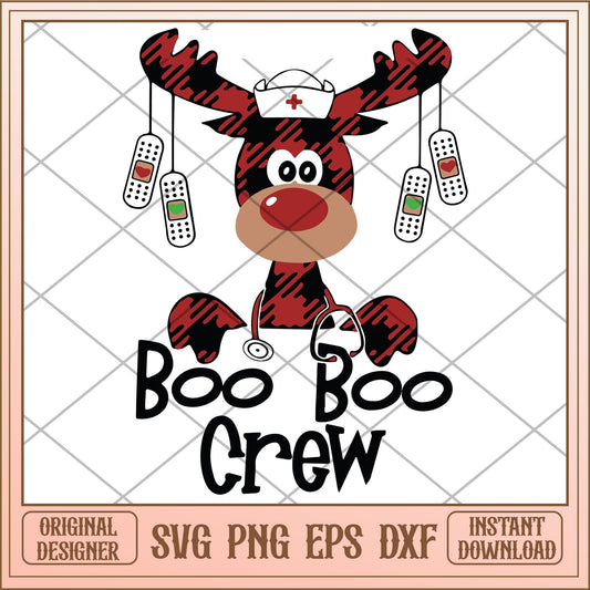 Boo boo crew cute svg, halloween characters svg, digital download