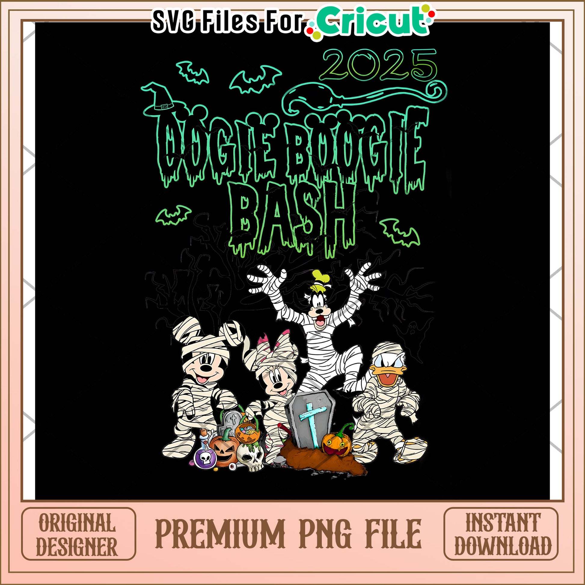 Boogie bash 2025 png, halloween cartoon png, halloween nightmare png