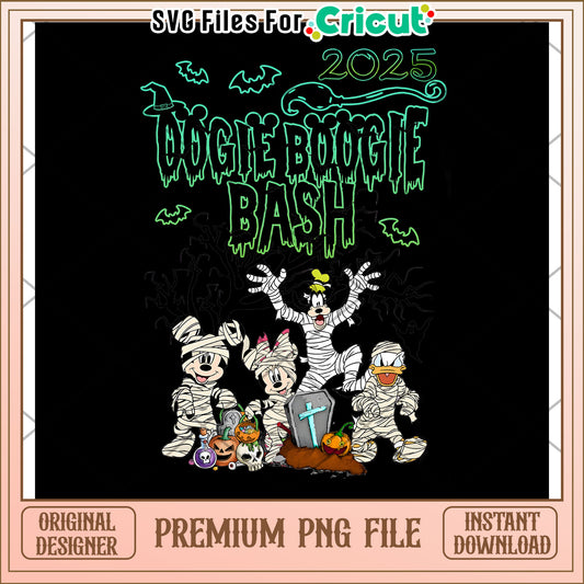 Boogie bash 2025 png, halloween cartoon png, halloween nightmare png