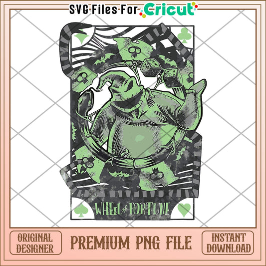 Boogie design png, oogie boogie png, hallowen time png