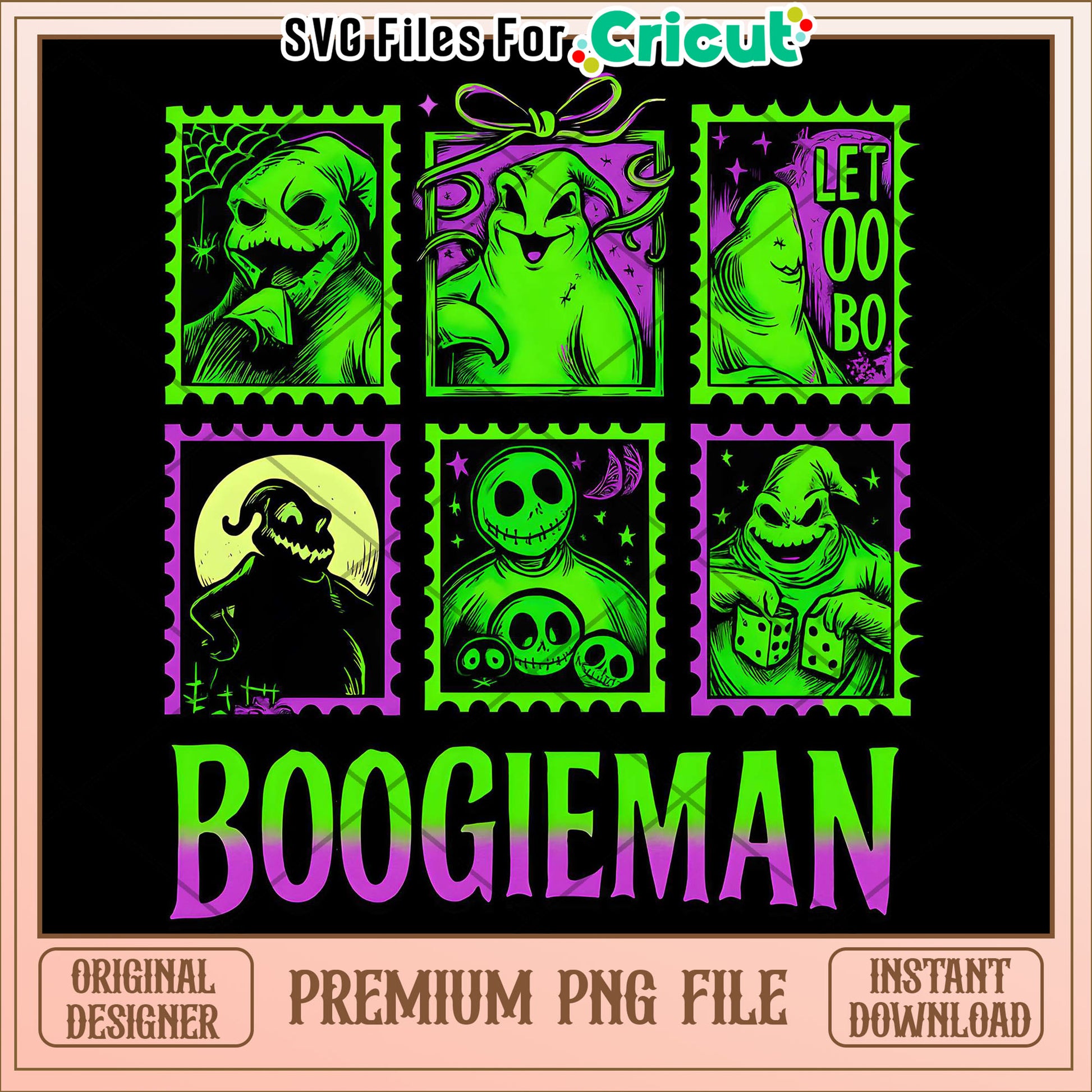 Boogieman halloween design png, spooky halloween png, halloween season png