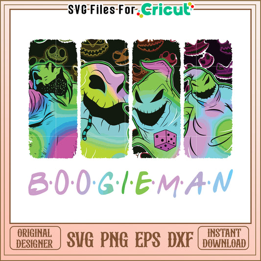 Boogie man svg, cartoons characters svg, halloween costumes svg