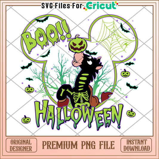 Boo halloween png, halloween costumes​ png, halloween desigin png