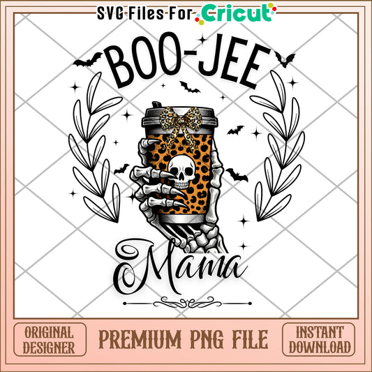 Boojee mama png, spooky characters png, halloween time png