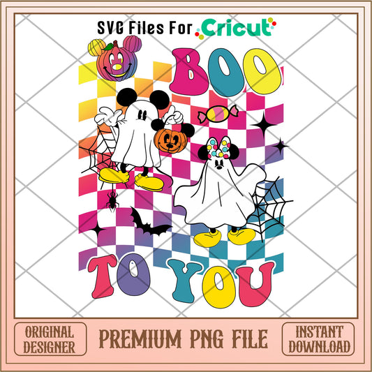 Boo to You png, Disney characters png, Digital Download