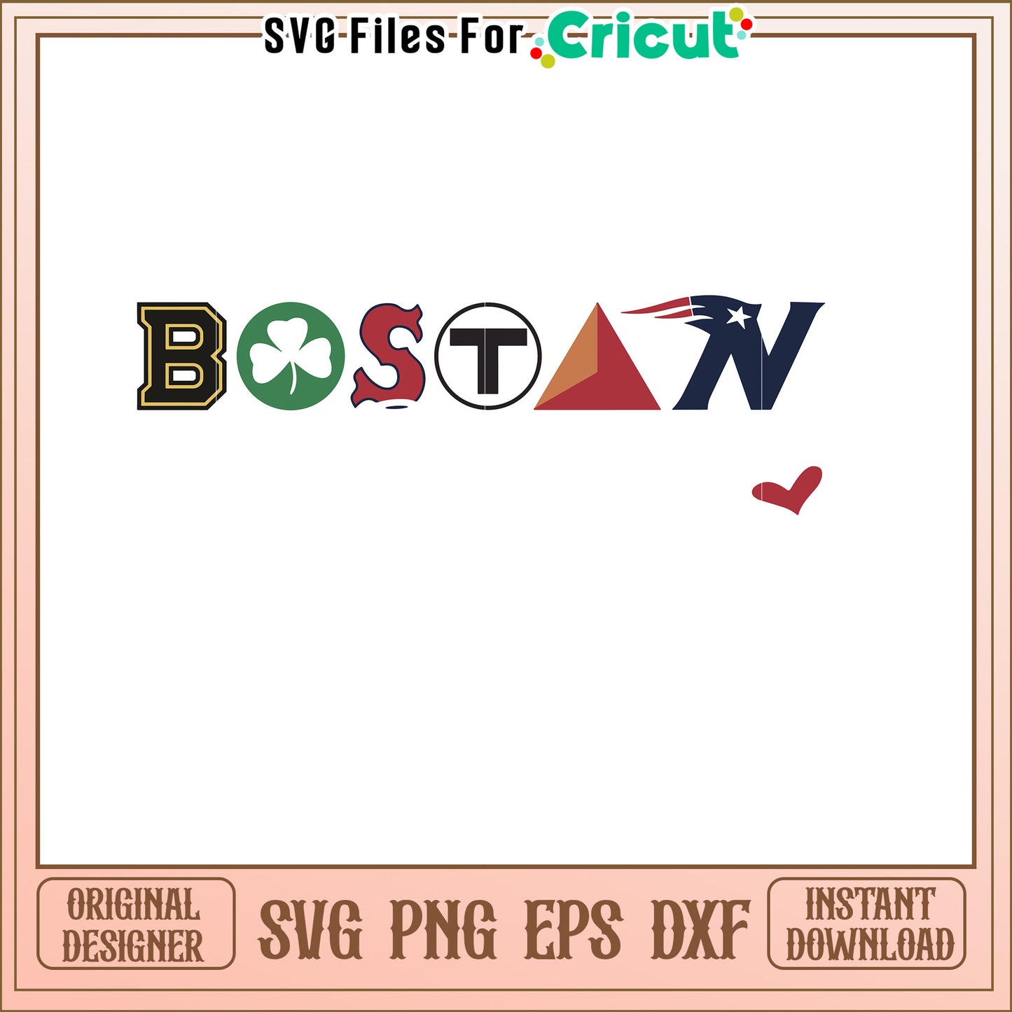 Boston Strong SVG Design