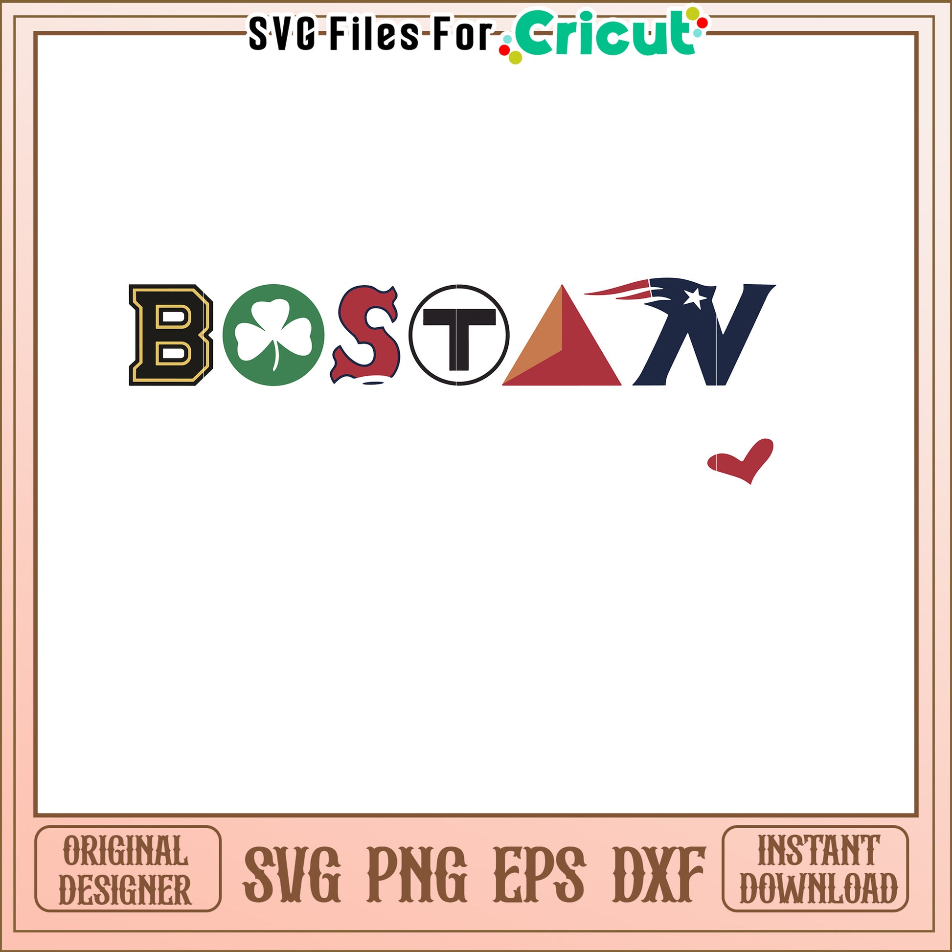 Boston Strong SVG Design