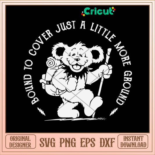 Bound To Cover Just A Little More Ground Svg-Svgfilesforcricut