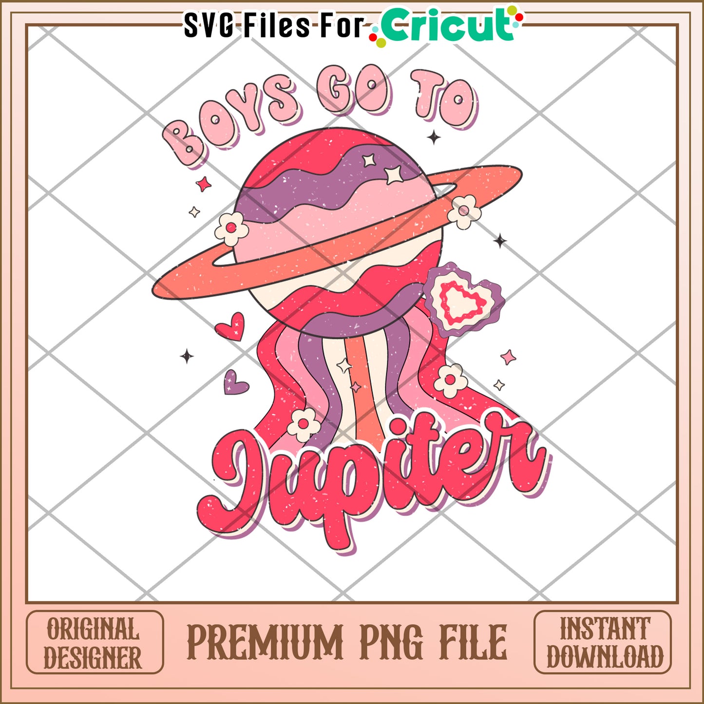 Boys Go To Jupiter PNG Design