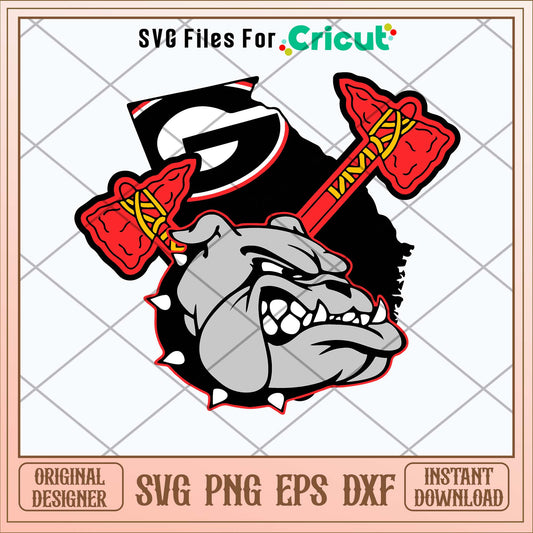 Braves Bulldogs Georgia Champions UGA Svg-Svgfilesforcricut