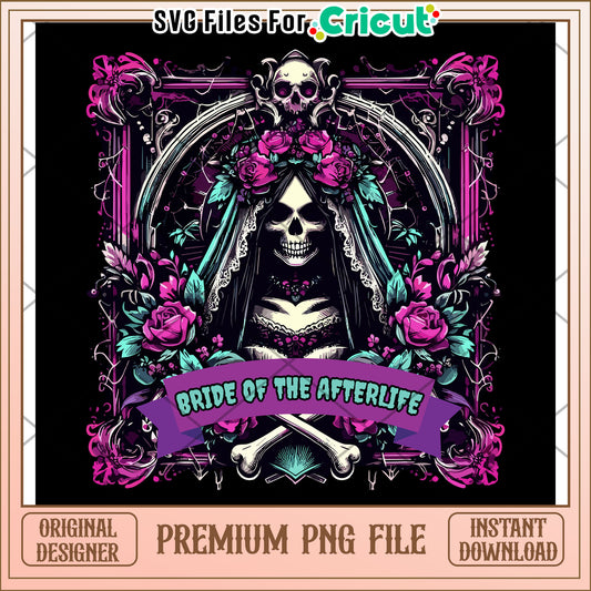 Bride of the afterlife png, killers characters png, halloween pumpkin png