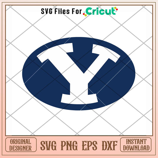 Brigham Young Cougars Logo Svg, Brigham Young Cougars Svg, NCAA Svg