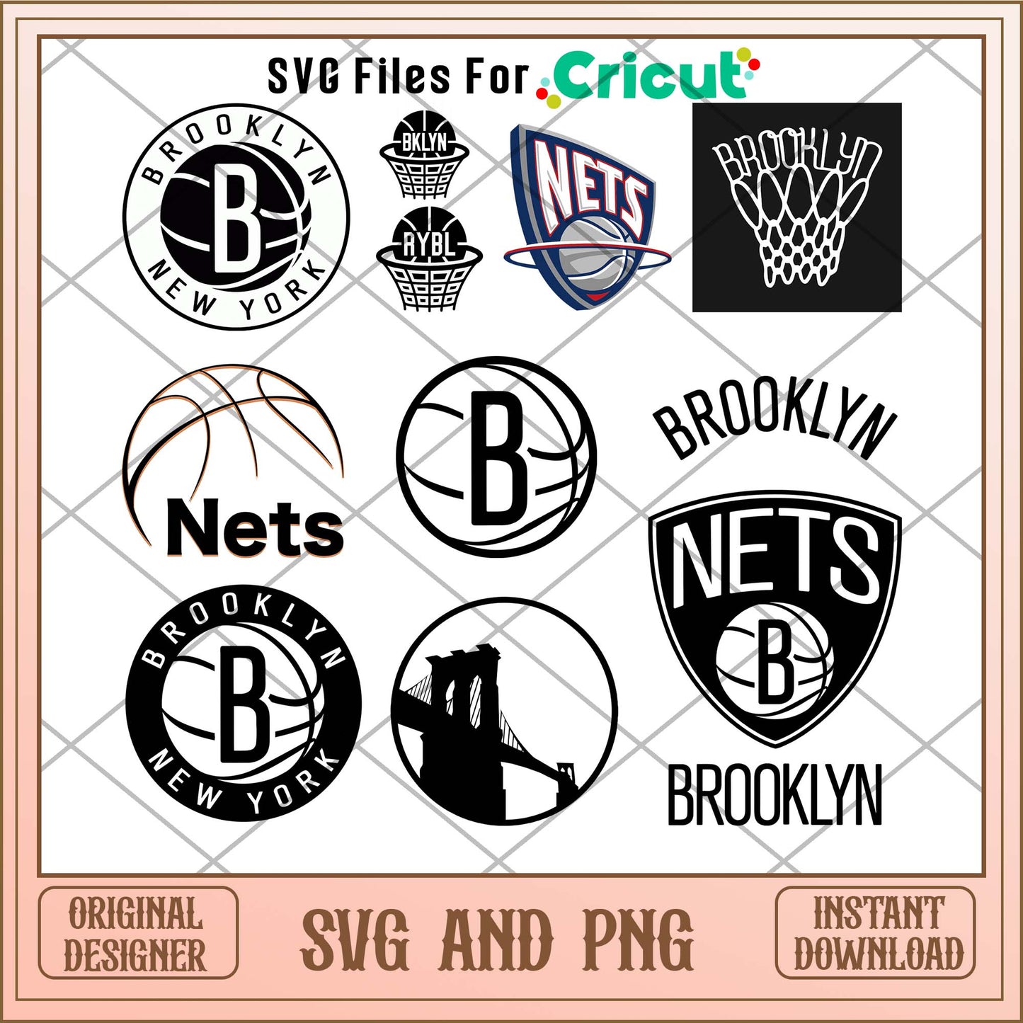 Brooklyn New York svg, Brooklyn New York svg bundle, NBA svg