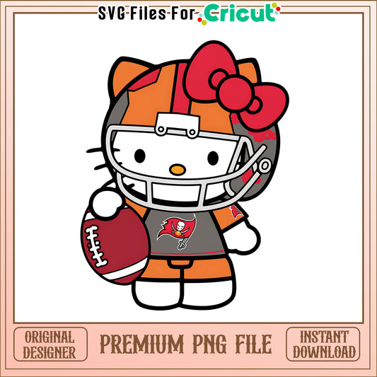 Buccaneers Hello Kitty helmet png, Tampa Bay Buccaneers png, NFL png