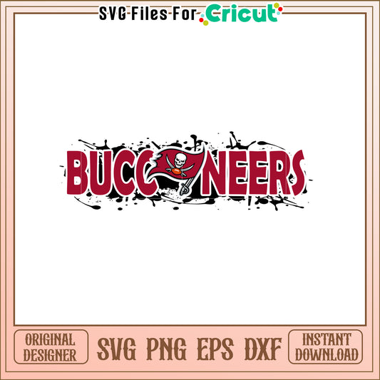 Buccaneers SVG Design for Fans and Crafts Projects