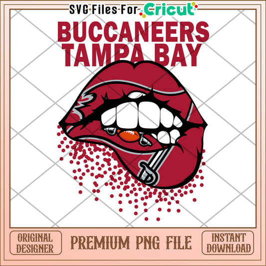 Buccaneers Tampa Bay design for Cricut, premium PNG file download