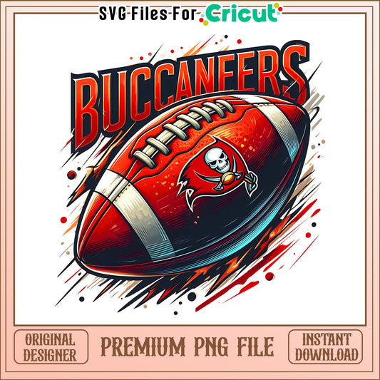 Buccaneers logo rugby ball png, Tampa Bay Buccaneers png, NFL png