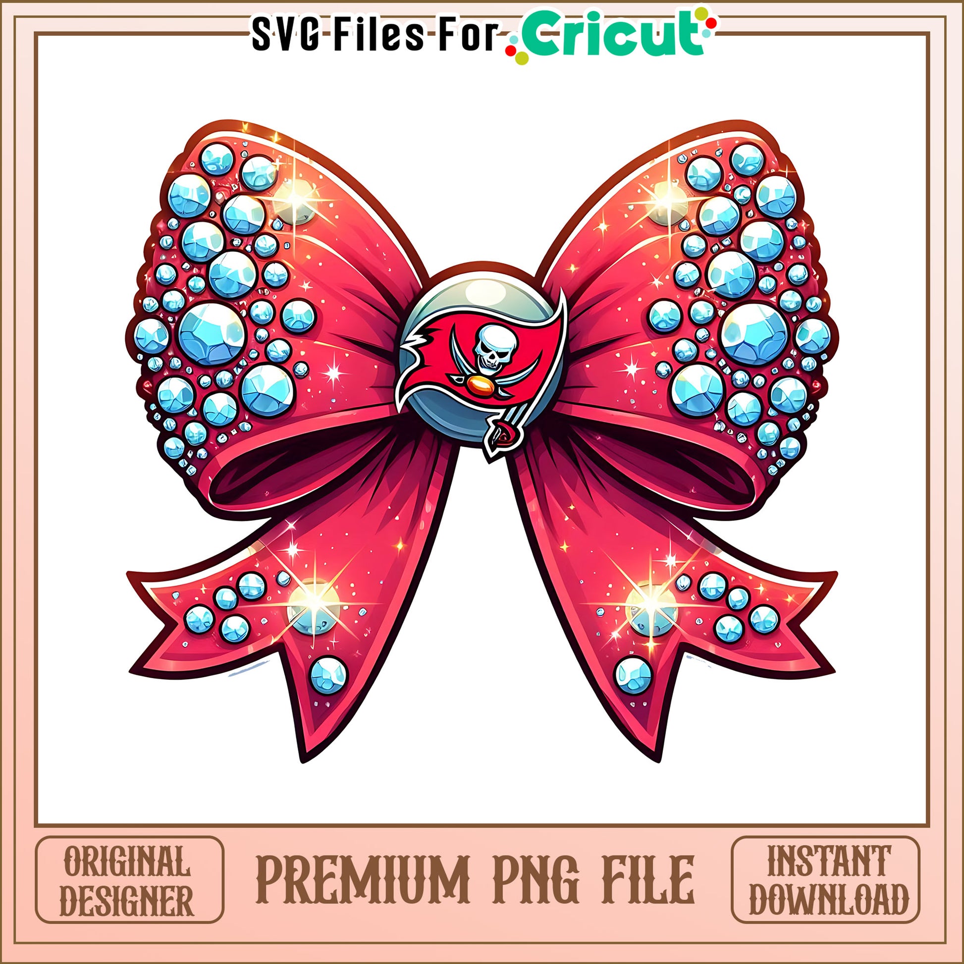 Buccaneers logo vintage bow png, Tampa Bay Buccaneers png, NFL png