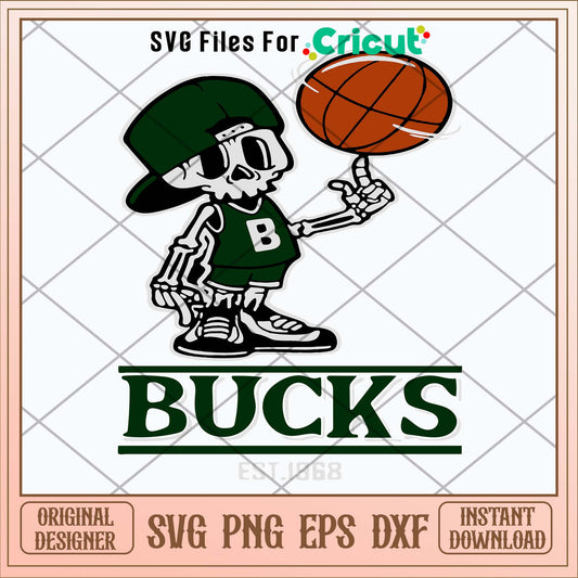 Bucks Basketball Svg-Svgfilesforcricut