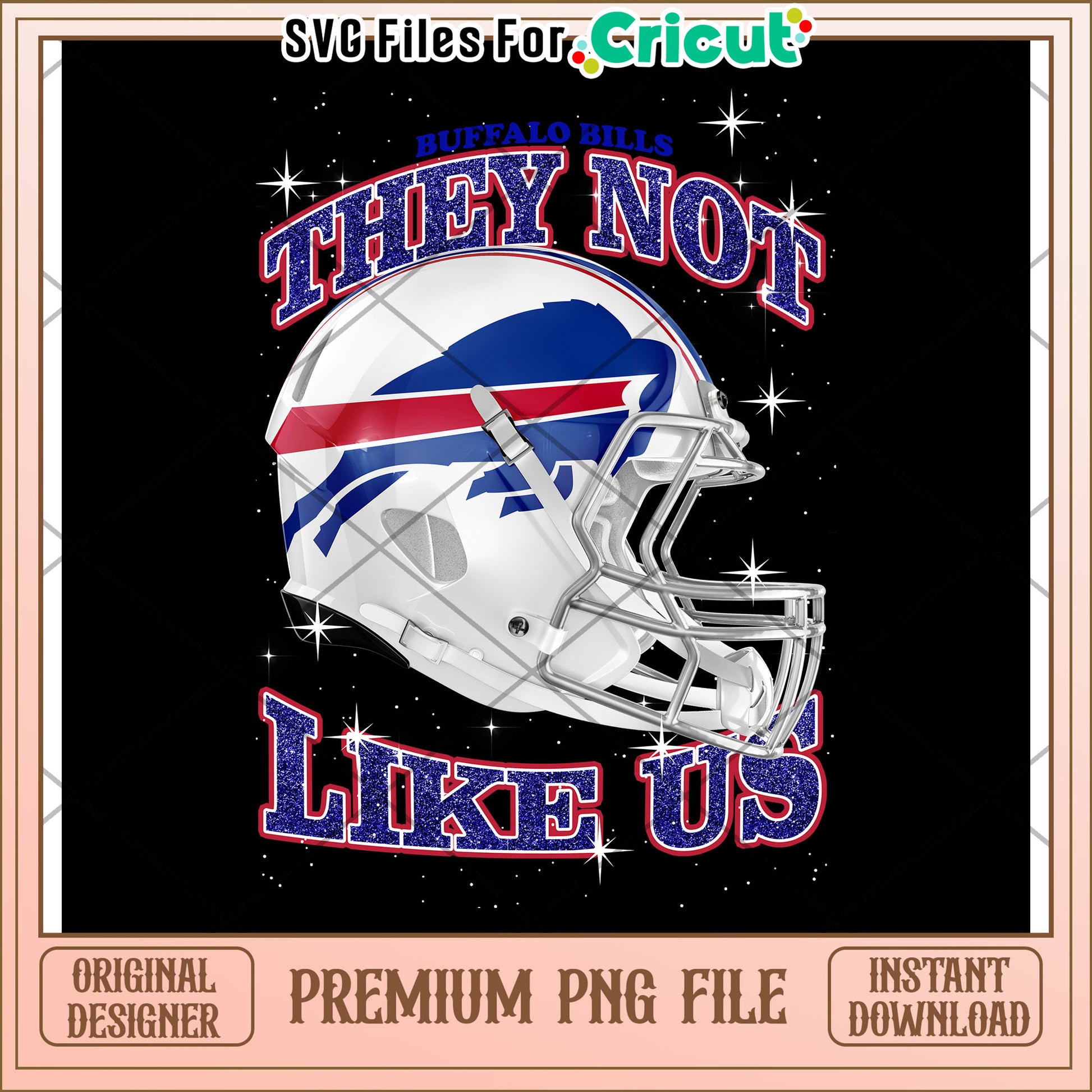 Buffalo Bills Helmet Design, Perfect for Sports Fans and Crafts