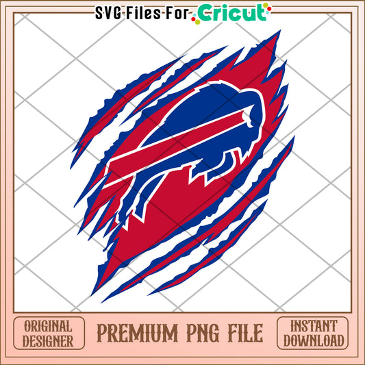 Buffalo Bills Logo Design for Cricut, Perfect for Sports Crafting