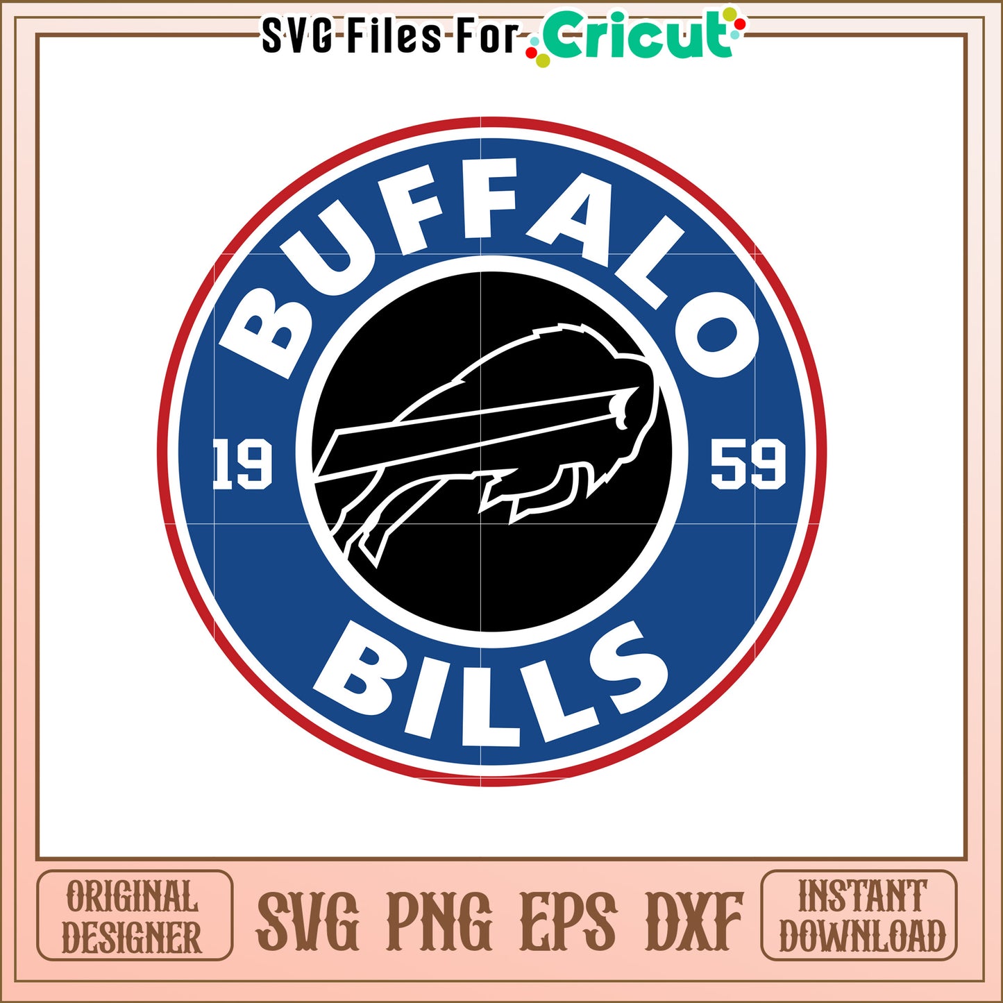 Buffalo Bills Logo SVG Design