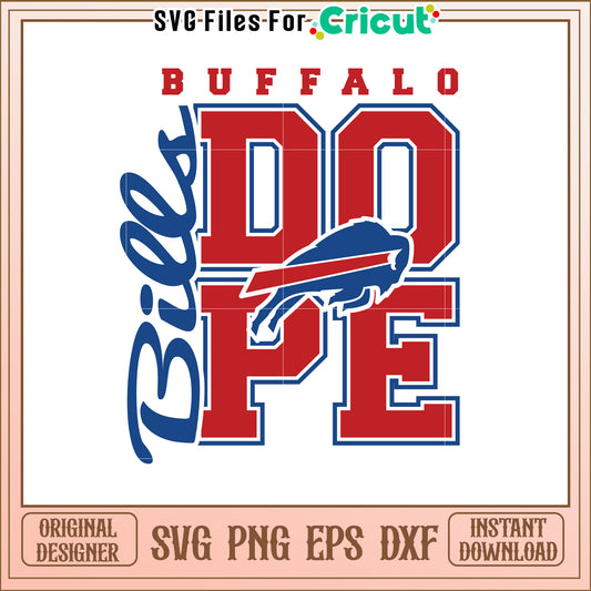 Buffalo Bills PE SVG Design