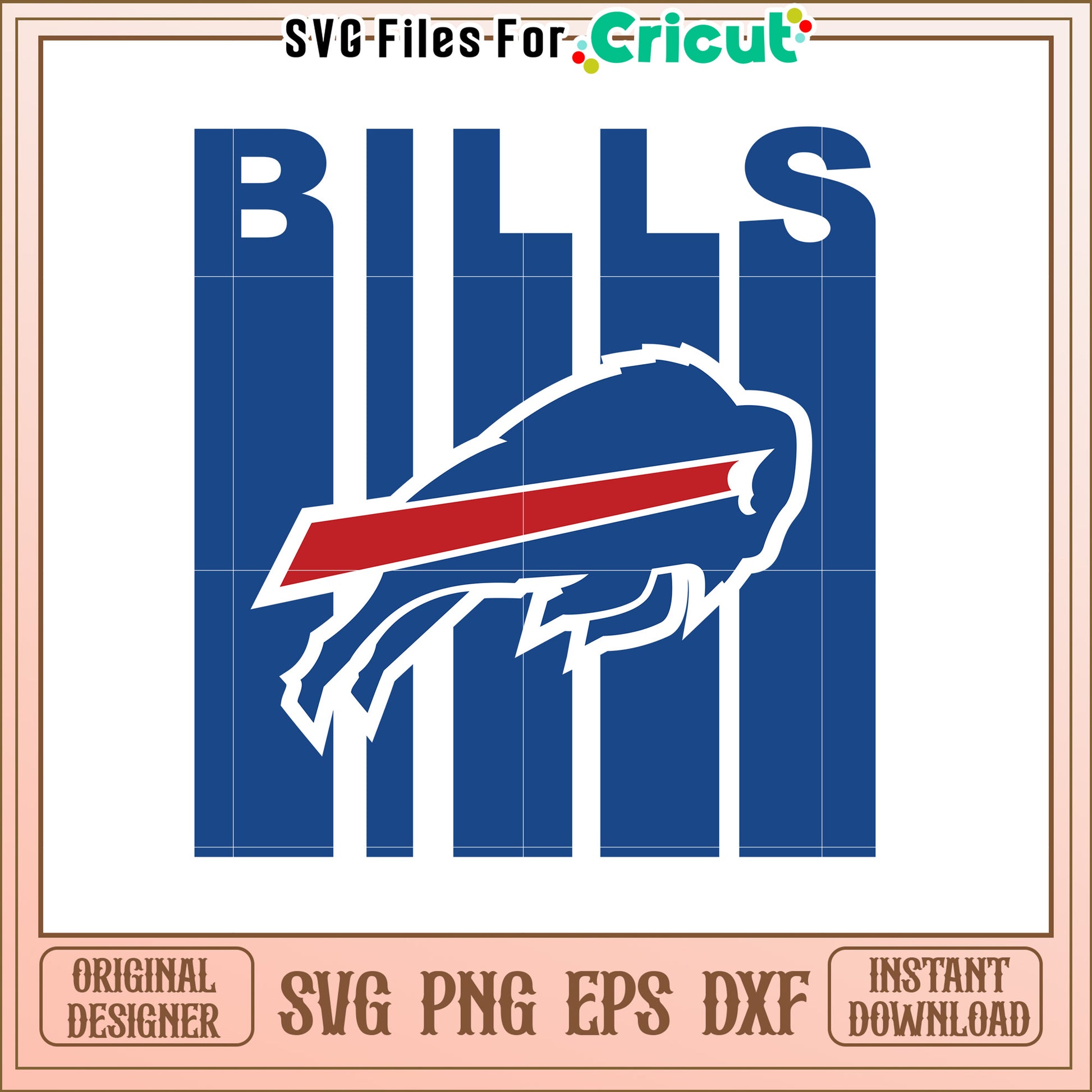 Buffalo Bills SVG Design for Sports Fans Artwork