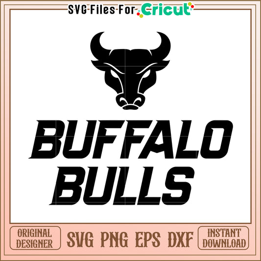 Buffalo Bulls SVG Design for Cricut, Perfect for Crafting Projects and More