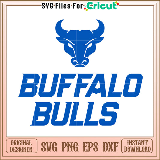 Buffalo Bulls SVG File for Cricut, perfect for creative projects and designs