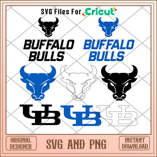 Buffalo Bulls team sports svg bundle, Sport svg - Svgfileforcricut 