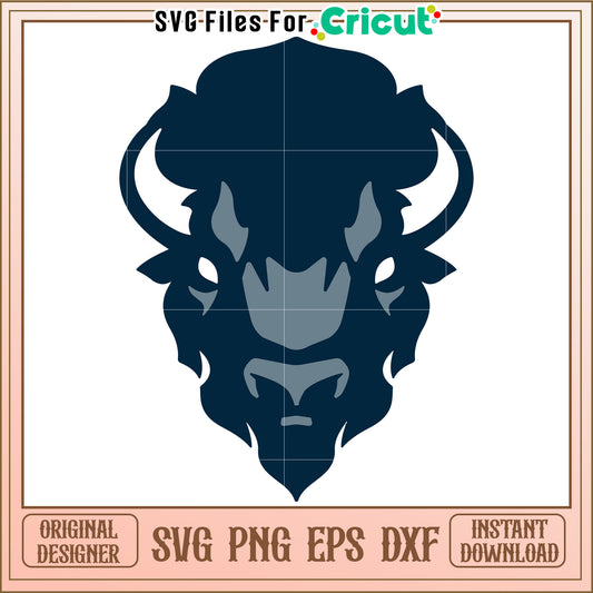 Buffalo Head SVG Design for Cricut, perfect for crafting and personal projects