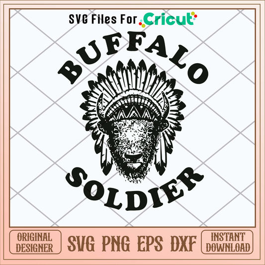 Buffalo Soldier Reggae Svg-Svgfilesforcricut