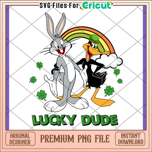 Bugs Bunny Daffy Duck Lucky PNG