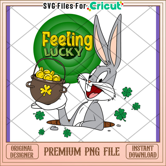 Bugs Bunny St Patricks Day PNG