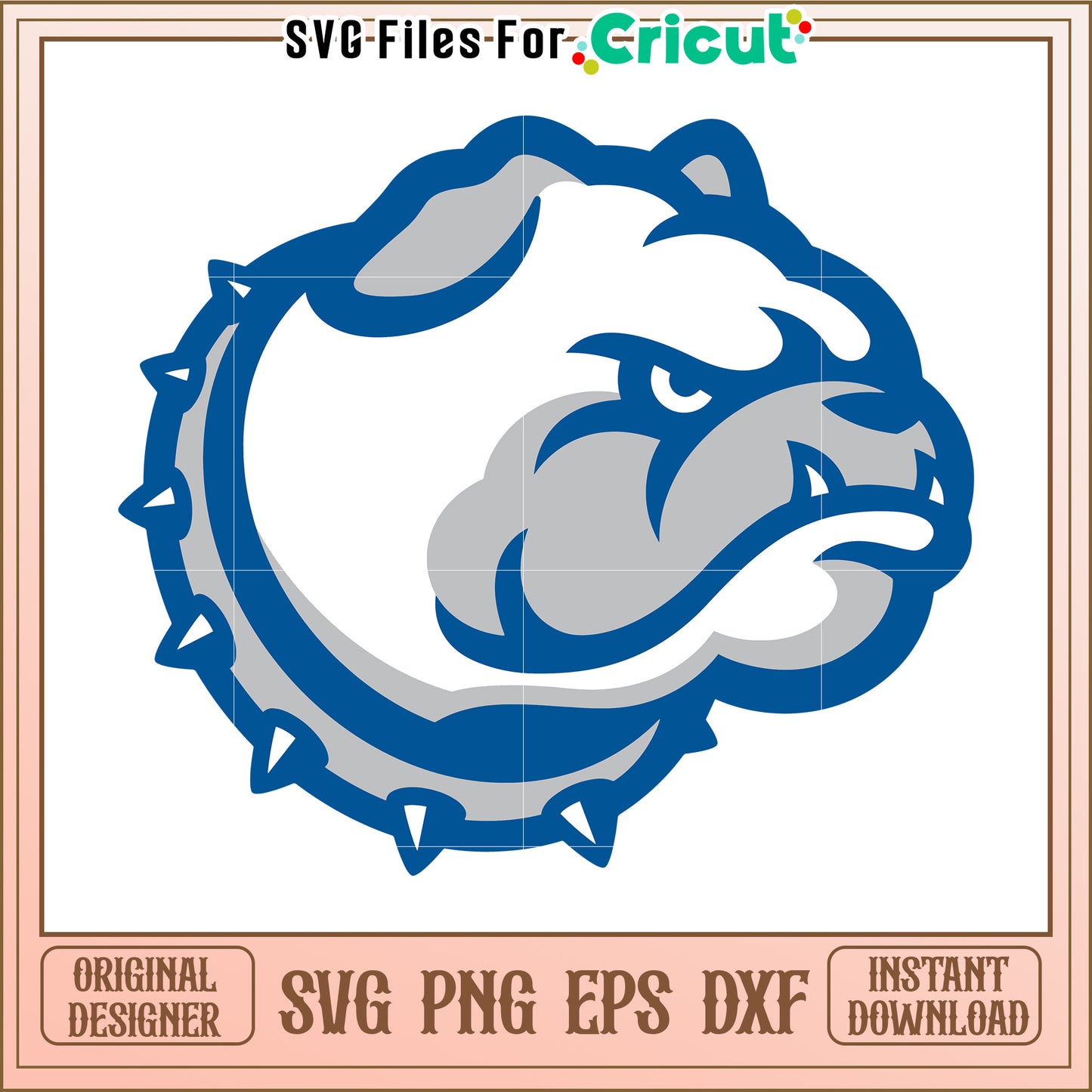 Bulldog SVG for Cricut Projects, download high-quality design files now