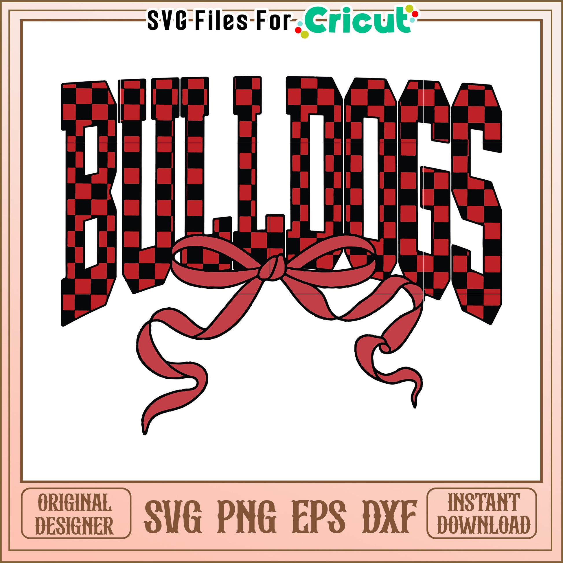 Bulldogs bowtie svg, trending quotes svg, funny quotes svg