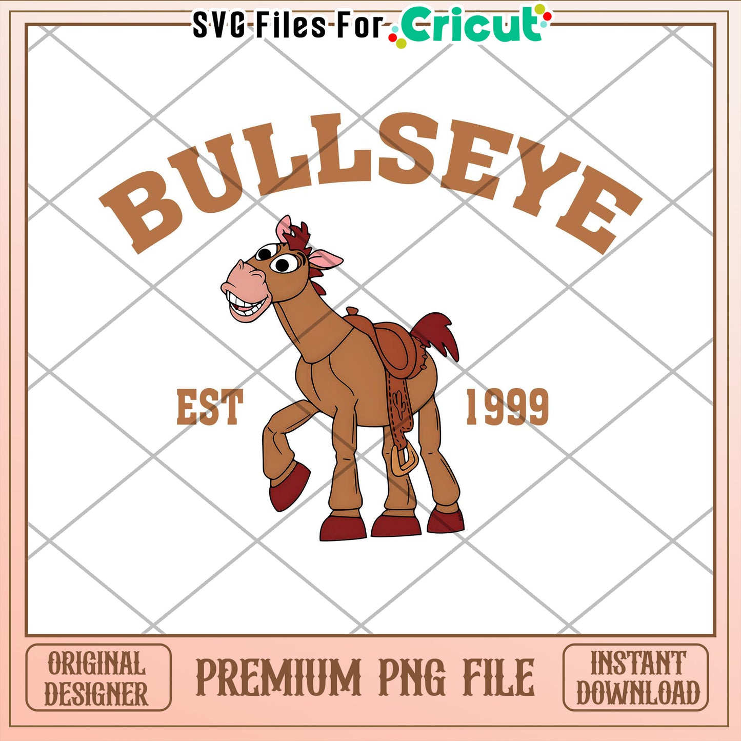 Bullseye PNG Toy Story Horse 1999