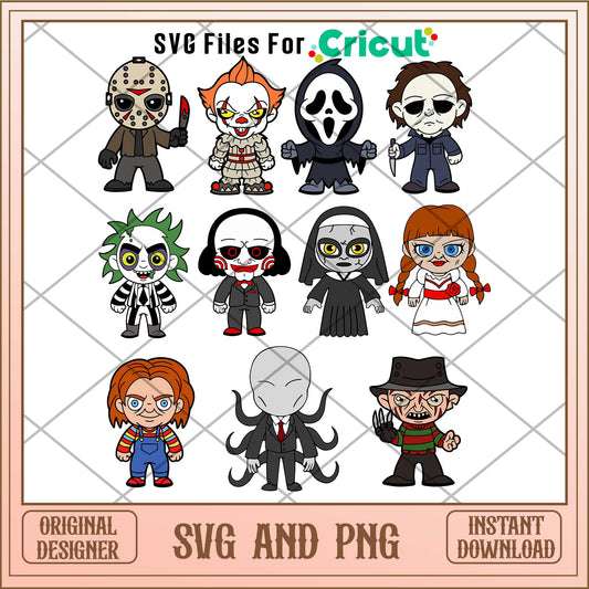 Horror movie svg bundle, Halloween Horror svg - Svgfileforcricut