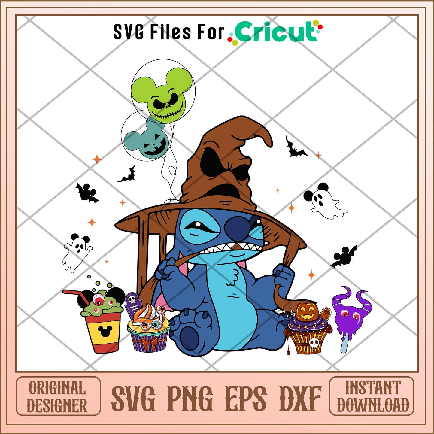 Bundle Stitch Halloween  svg, Disney characters svg, Digital Download