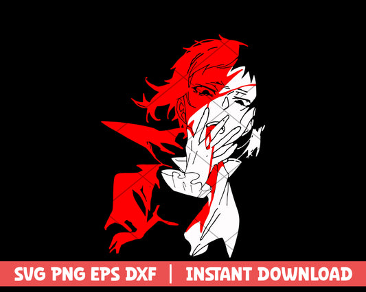 Bungou stray dogs atsushi nakajima anime svg