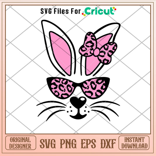 Bunny Girl With Sunglasses, Bunny Girl With Sunglasses Svg