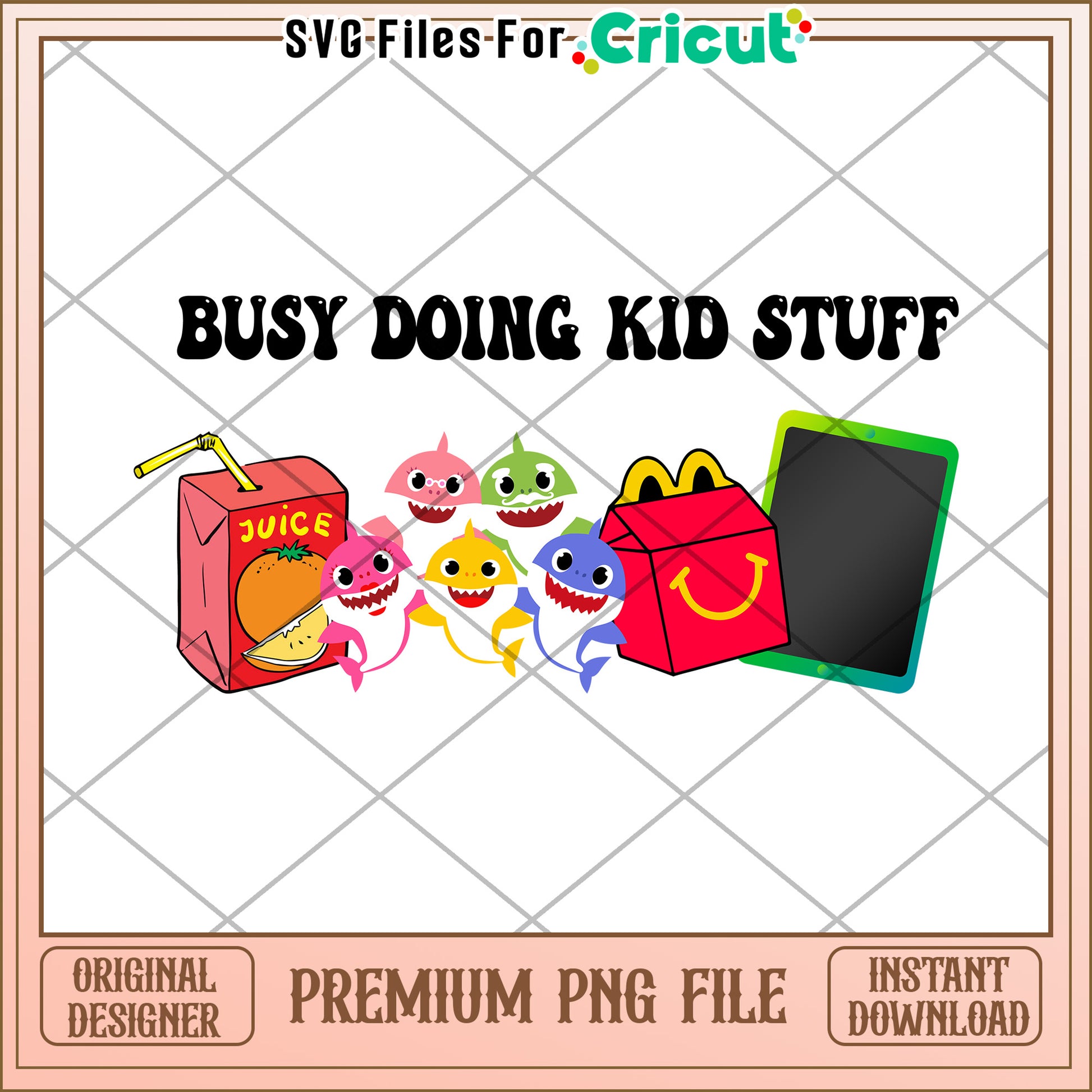 Busy Doing Kid Stuff PNG Download