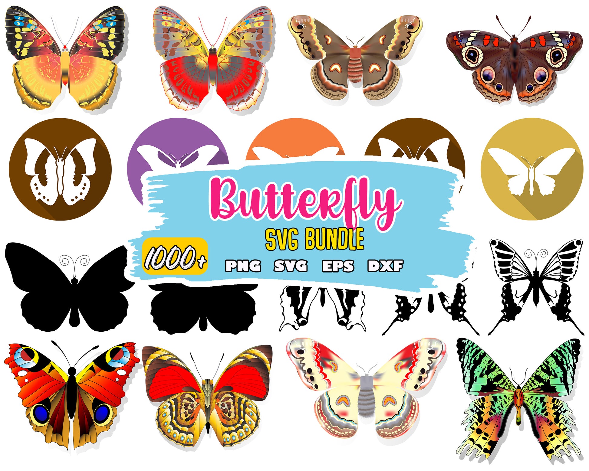 Butterfly design bundle svg, cricut butterfly svg​, svg butterflies​