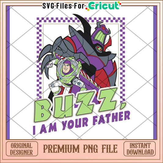 Buzz Lightyear Darth Vader PNG Design